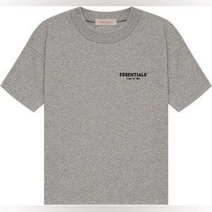 Fear of God Essentials Dark Oatmeal TShirt